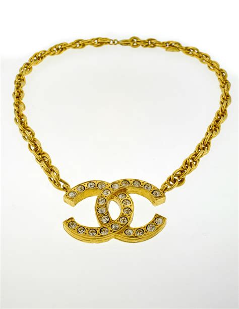 chanel collier vintage|authentic Vintage Chanel jewelry.